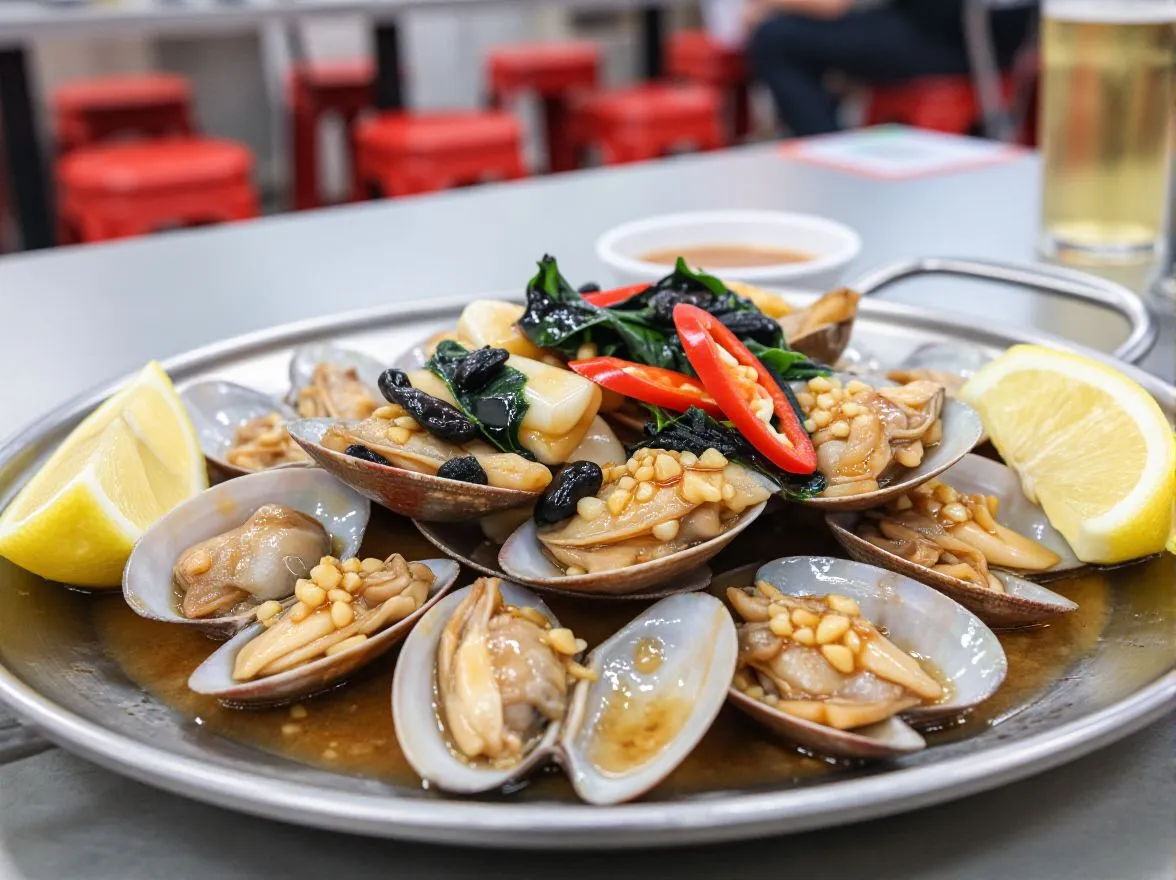 九層塔文蛤